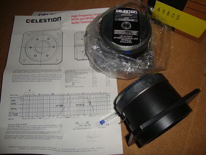 various-* UK made NOS CELESTION HF50 pair